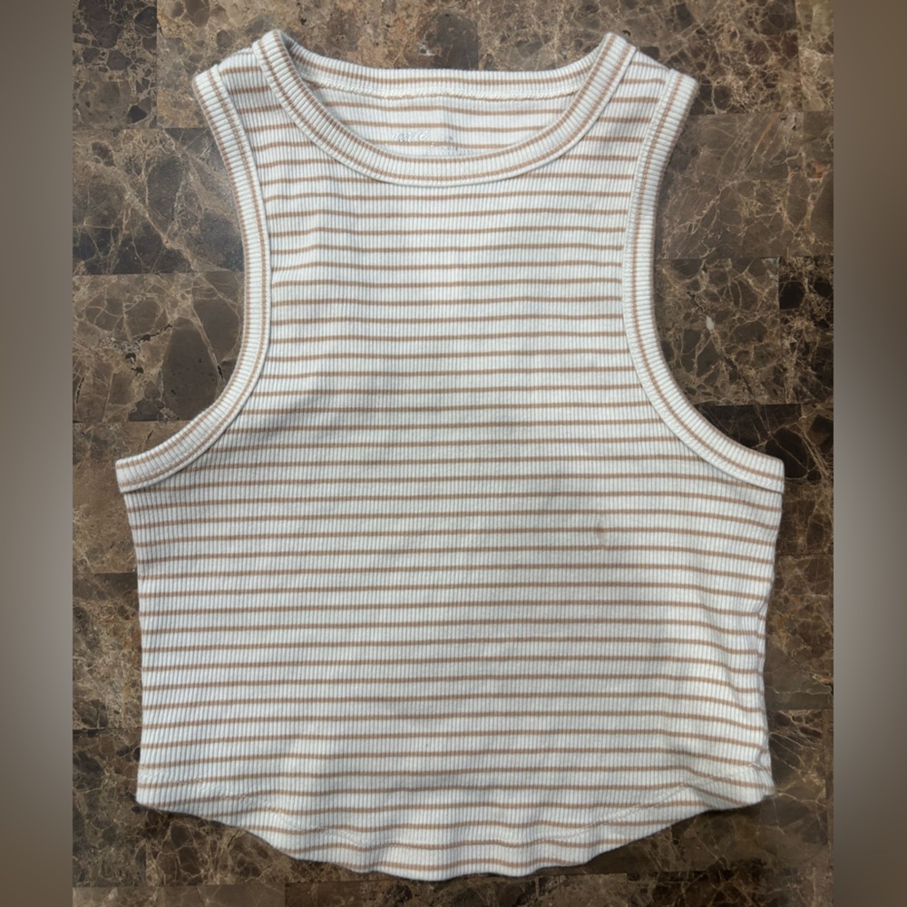 Aerie Striped Sleeveless Top